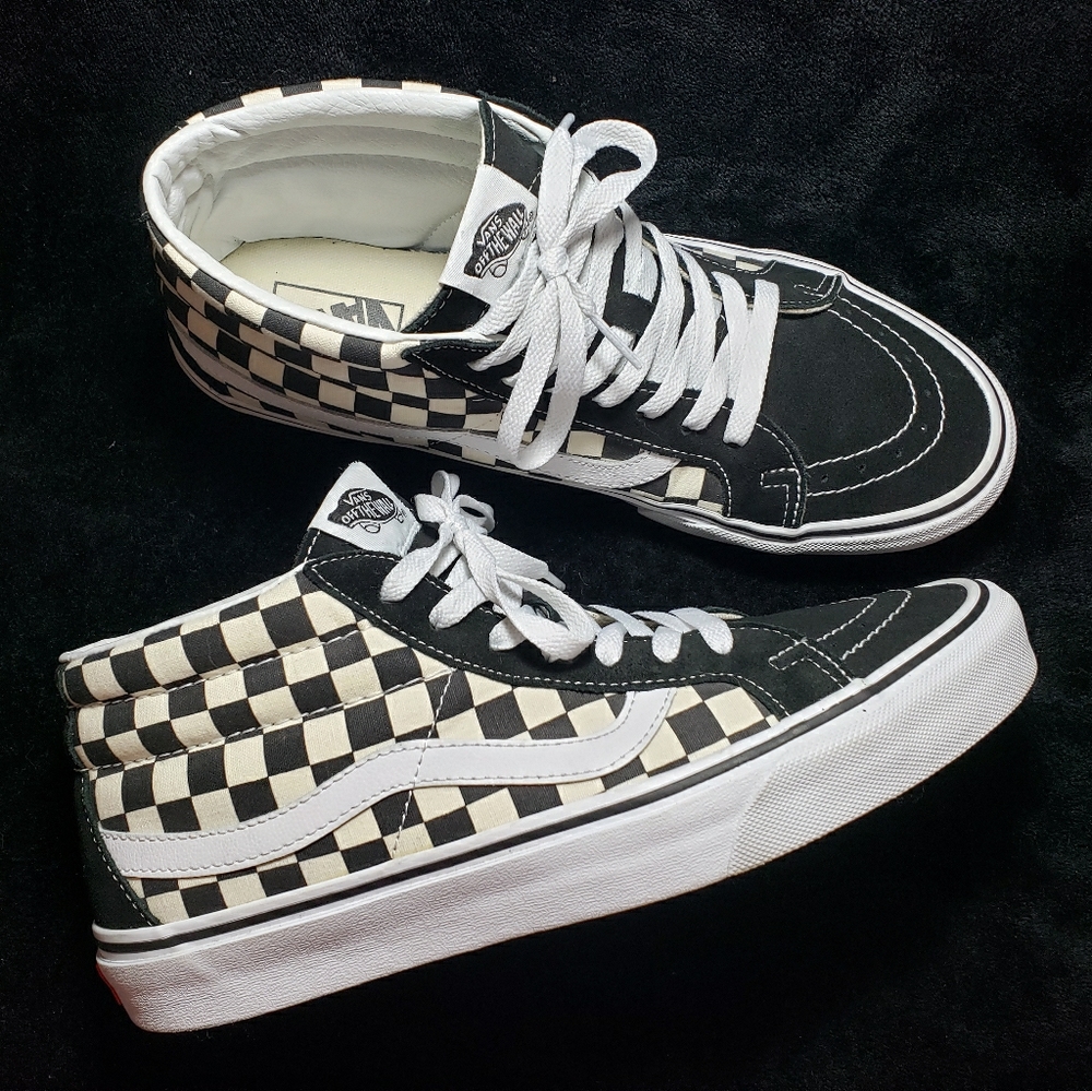 VANS Sk8-Mid Checkerboard